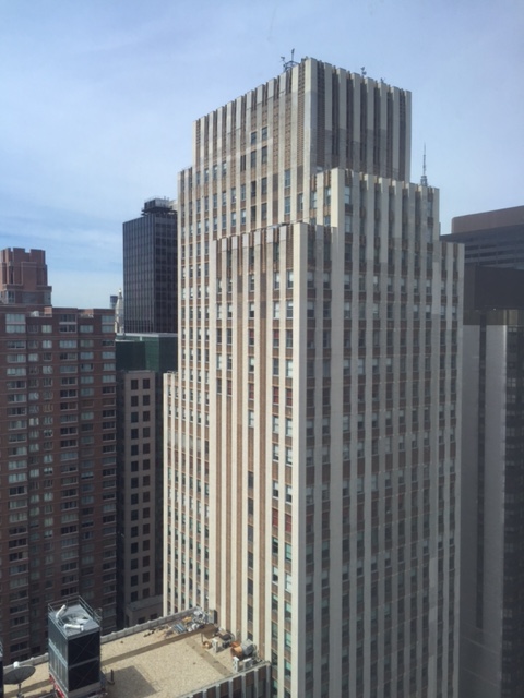 View from the 32nd floor.